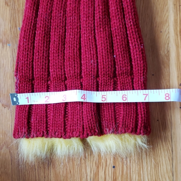 TRENDING! NWT Unisex Big Eyes Fur Eyebrows Beanie - Picture 5 of 6